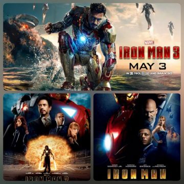 Iron man (Películas 1-3) HD 720p Latino (Mega)